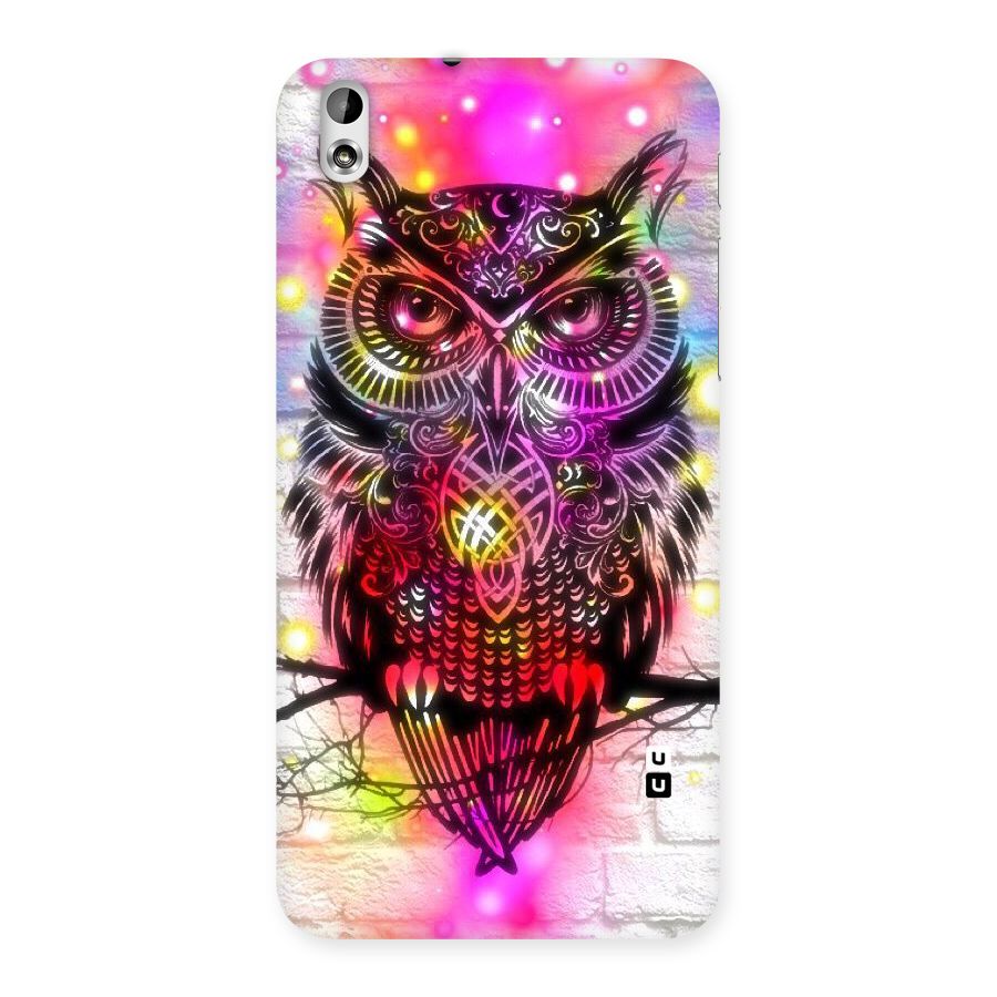 Colourful Owl Back Case for HTC Desire 816g
