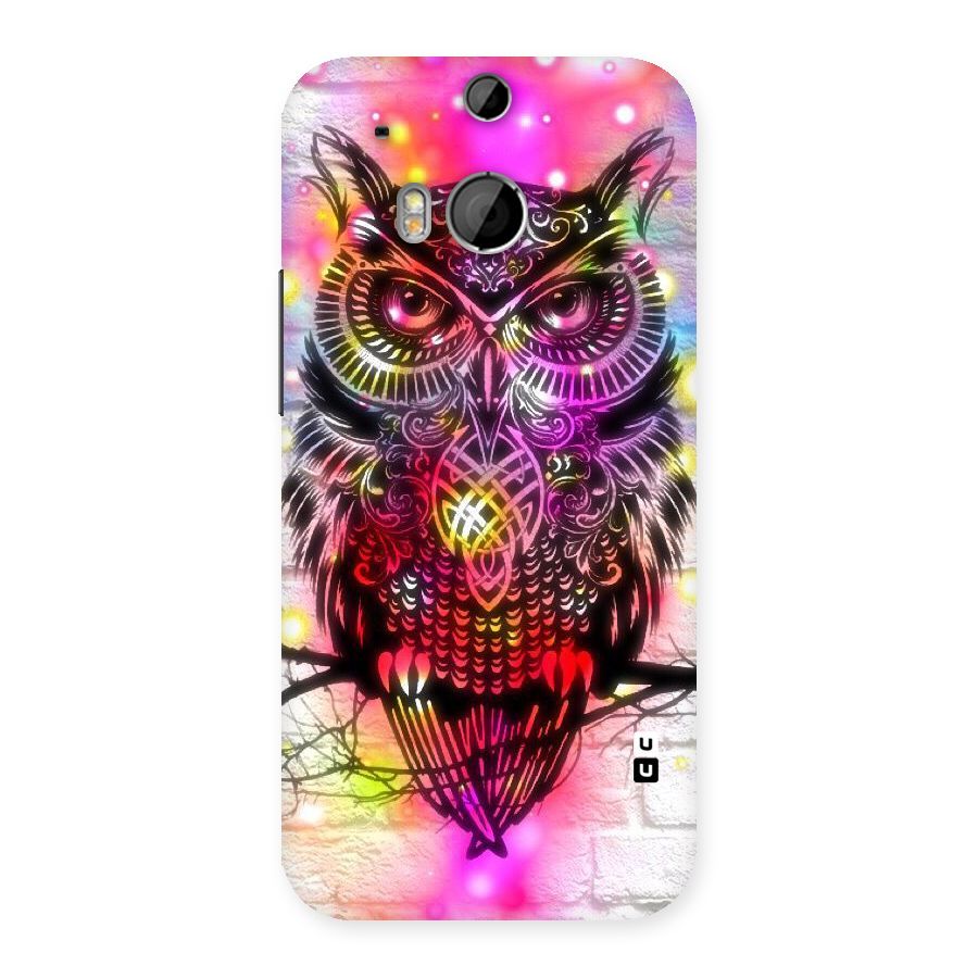 Colourful Owl Back Case for HTC One M8