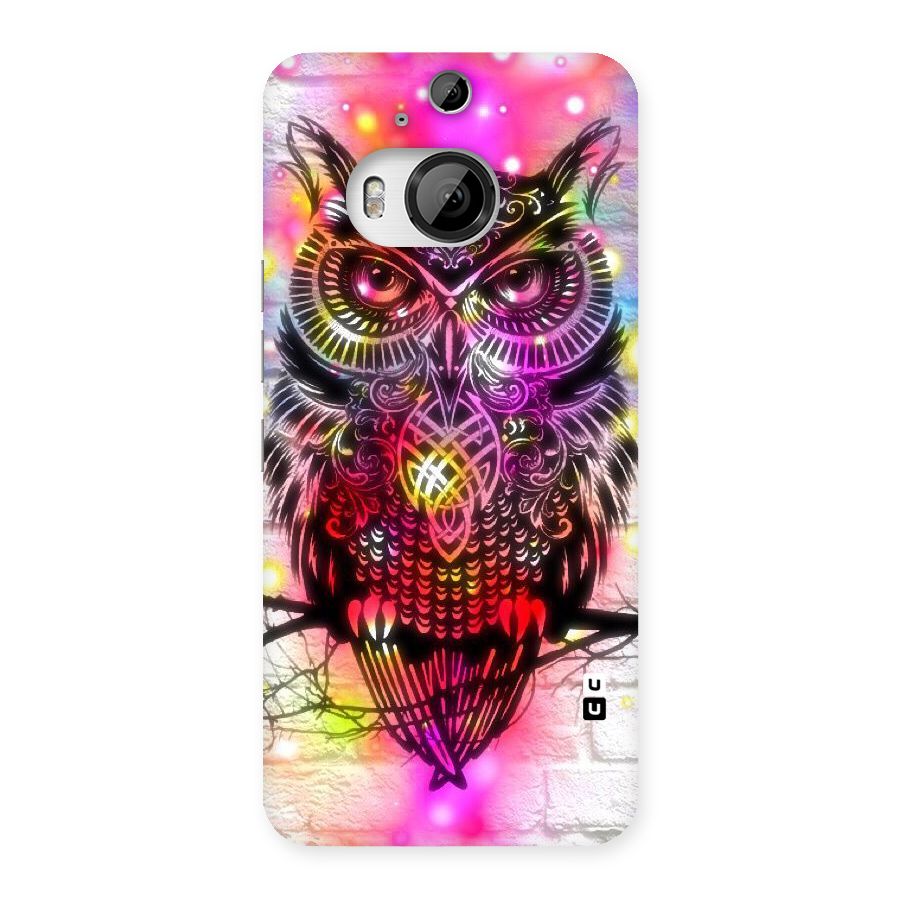 Colourful Owl Back Case for HTC One M9 Plus