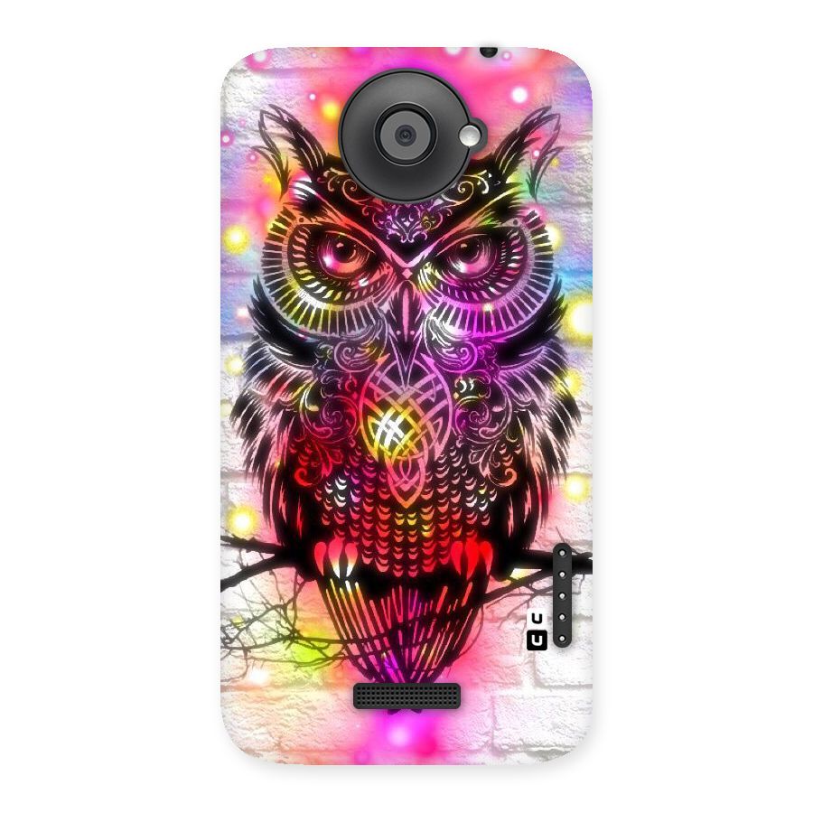 Colourful Owl Back Case for HTC One X
