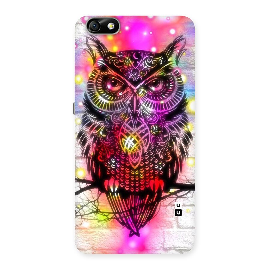 Colourful Owl Back Case for Honor 4X