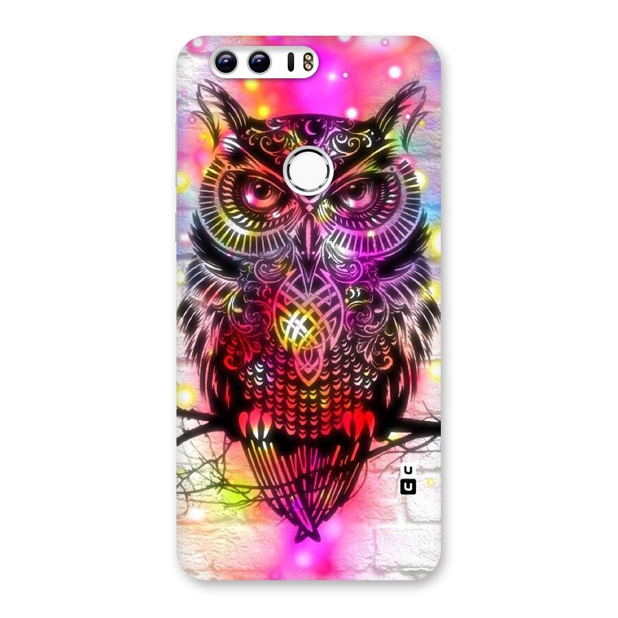 Colourful Owl Back Case for Honor 8