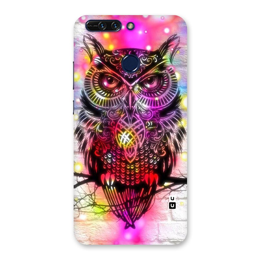 Colourful Owl Back Case for Honor 8 Pro