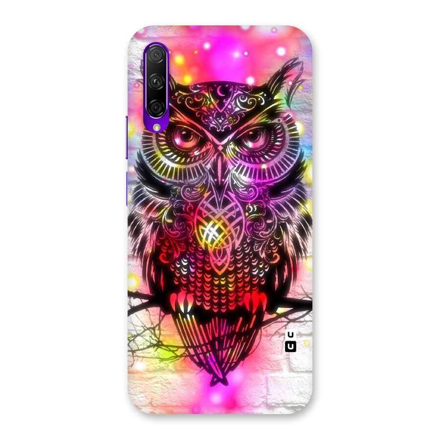 Colourful Owl Back Case for Honor 9X Pro