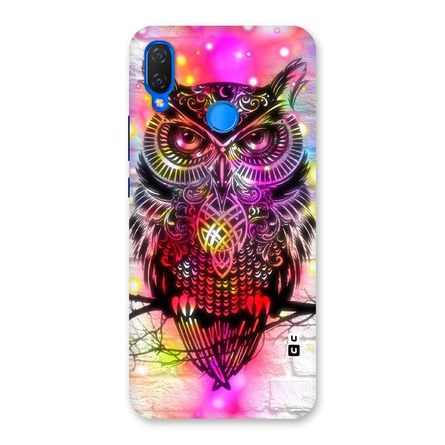Colourful Owl Back Case for Huawei P Smart+