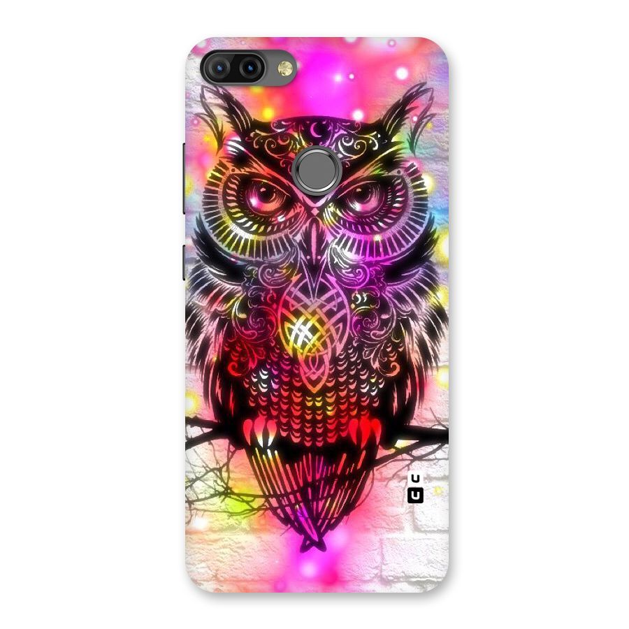Colourful Owl Back Case for Infinix Hot 6 Pro