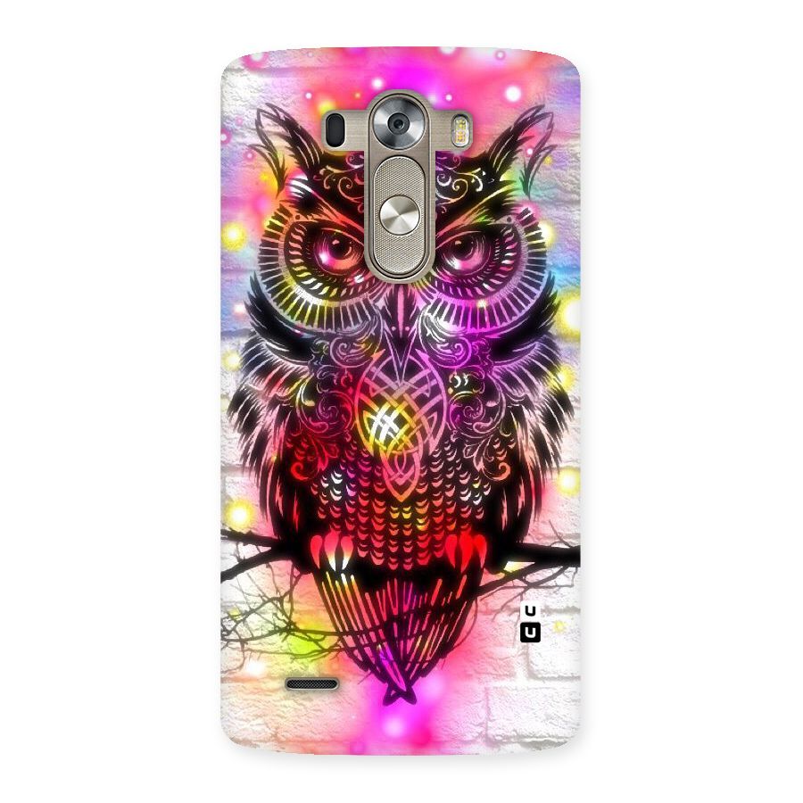 Colourful Owl Back Case for LG G3