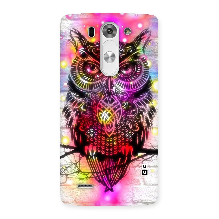 Colourful Owl Back Case for LG G3 Mini