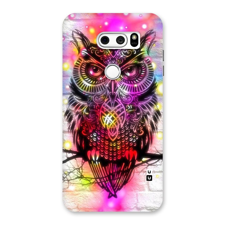 Colourful Owl Back Case for LG V30