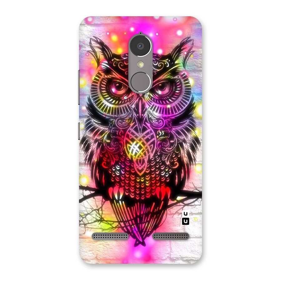 Colourful Owl Back Case for Lenovo K6