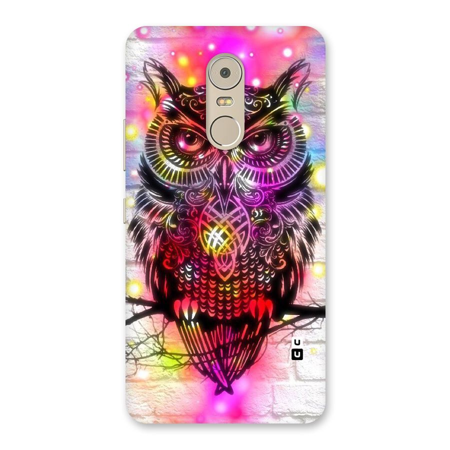 Colourful Owl Back Case for Lenovo K6 Note