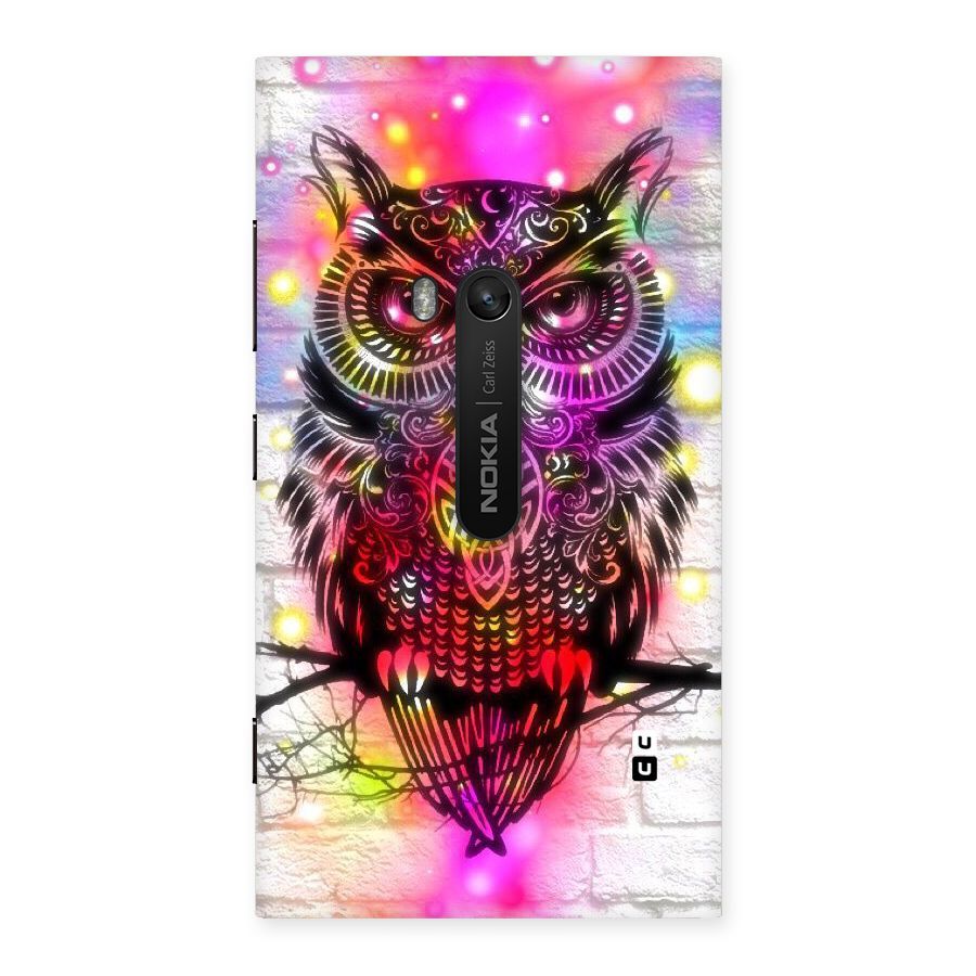Colourful Owl Back Case for Lumia 920