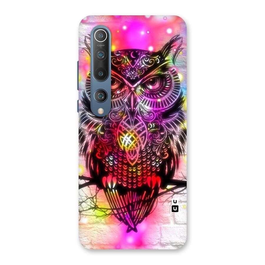 Colourful Owl Back Case for Mi 10