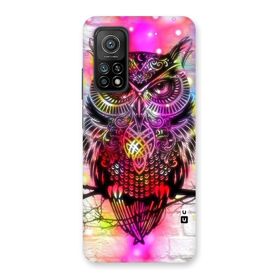 Colourful Owl Back Case for Mi 10T 5G