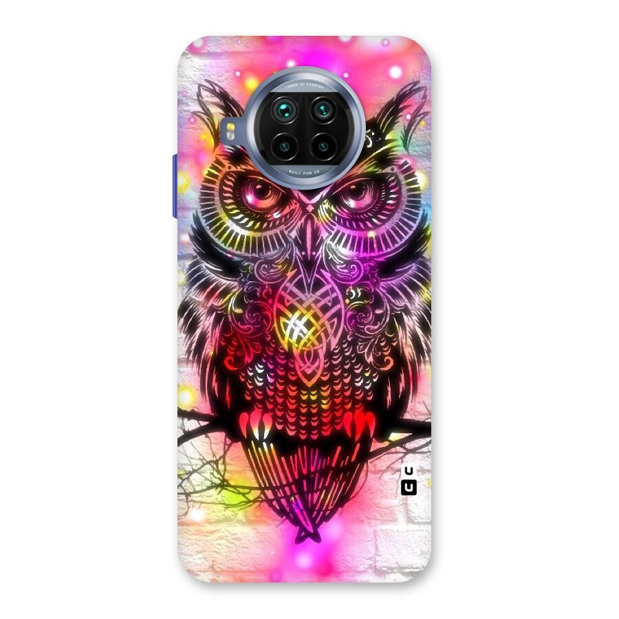 Colourful Owl Back Case for Mi 10i