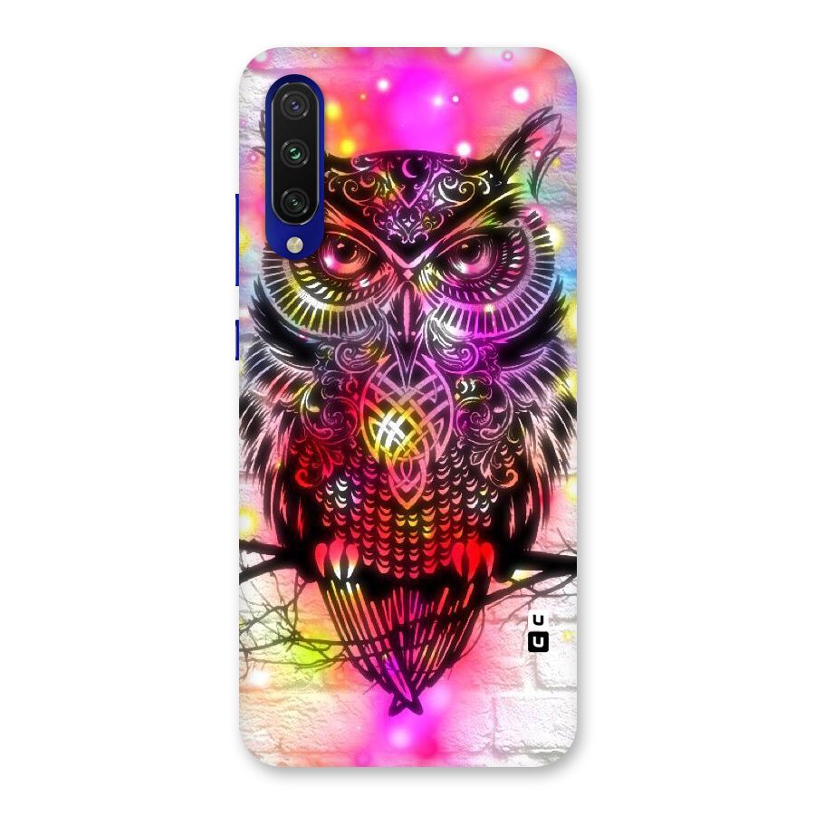 Colourful Owl Back Case for Mi A3