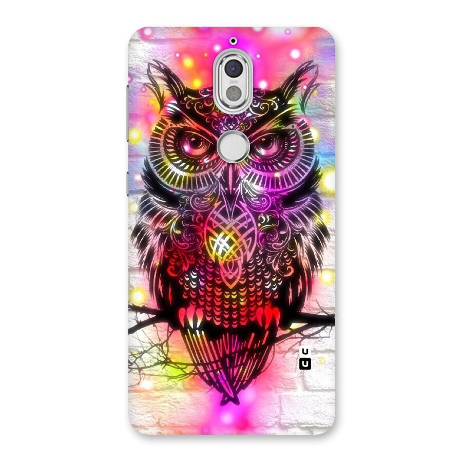 Colourful Owl Back Case for Nokia 7