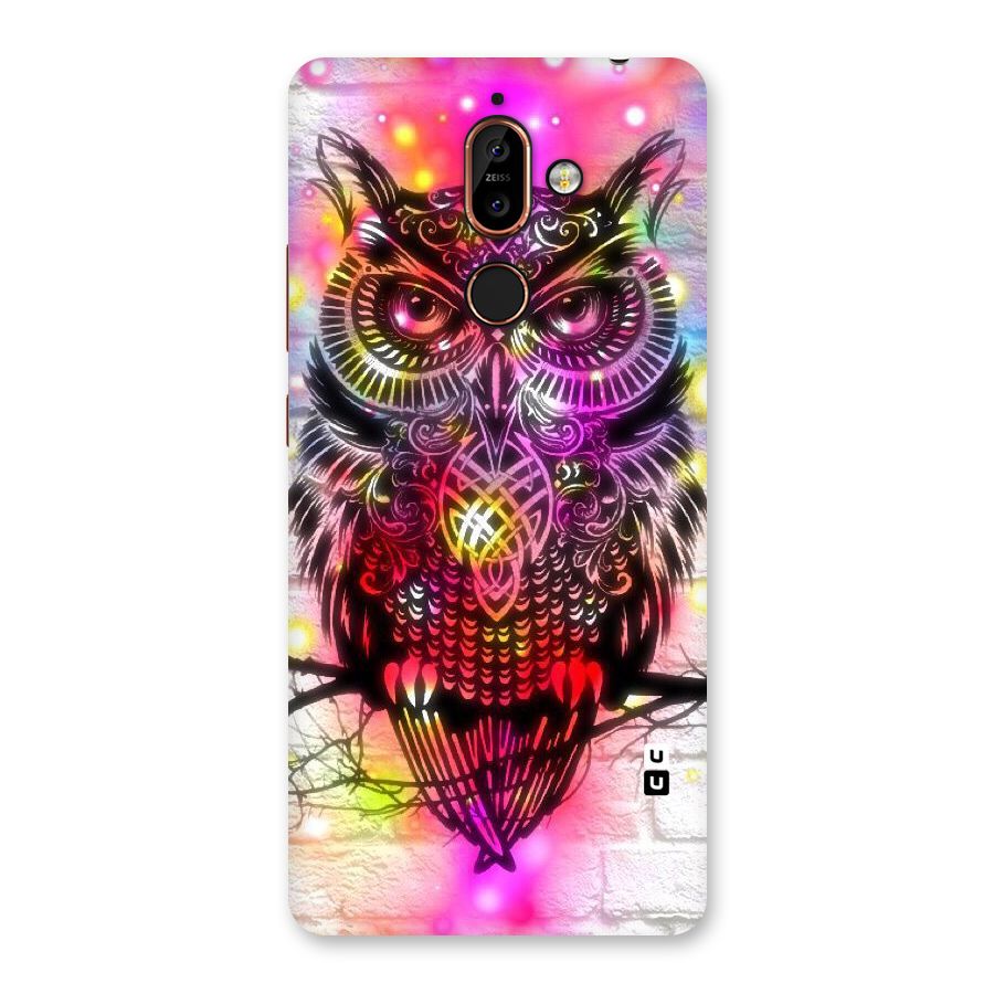 Colourful Owl Back Case for Nokia 7 Plus