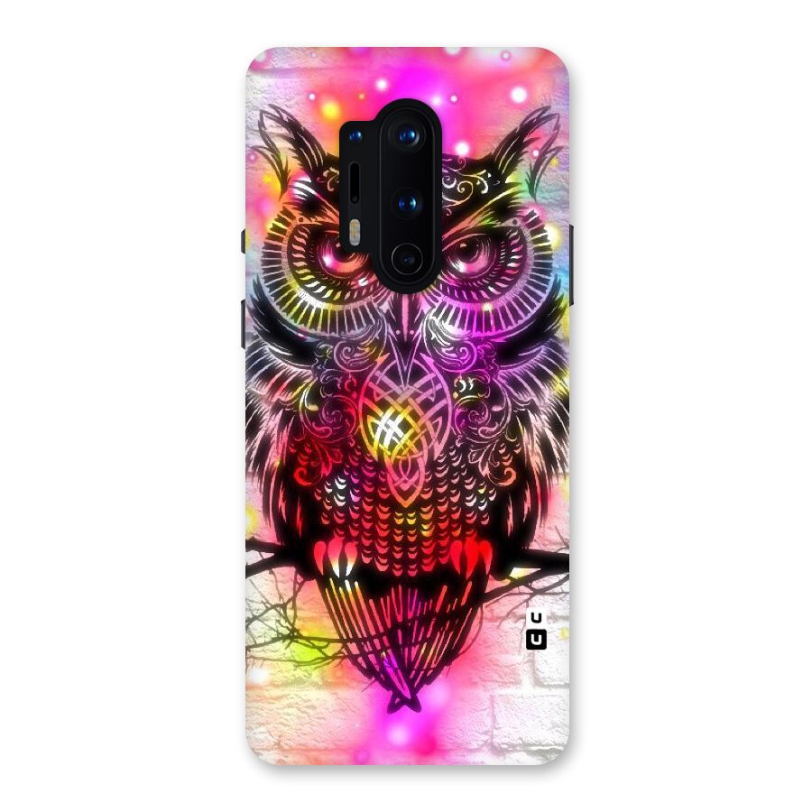 Colourful Owl Back Case for OnePlus 8 Pro