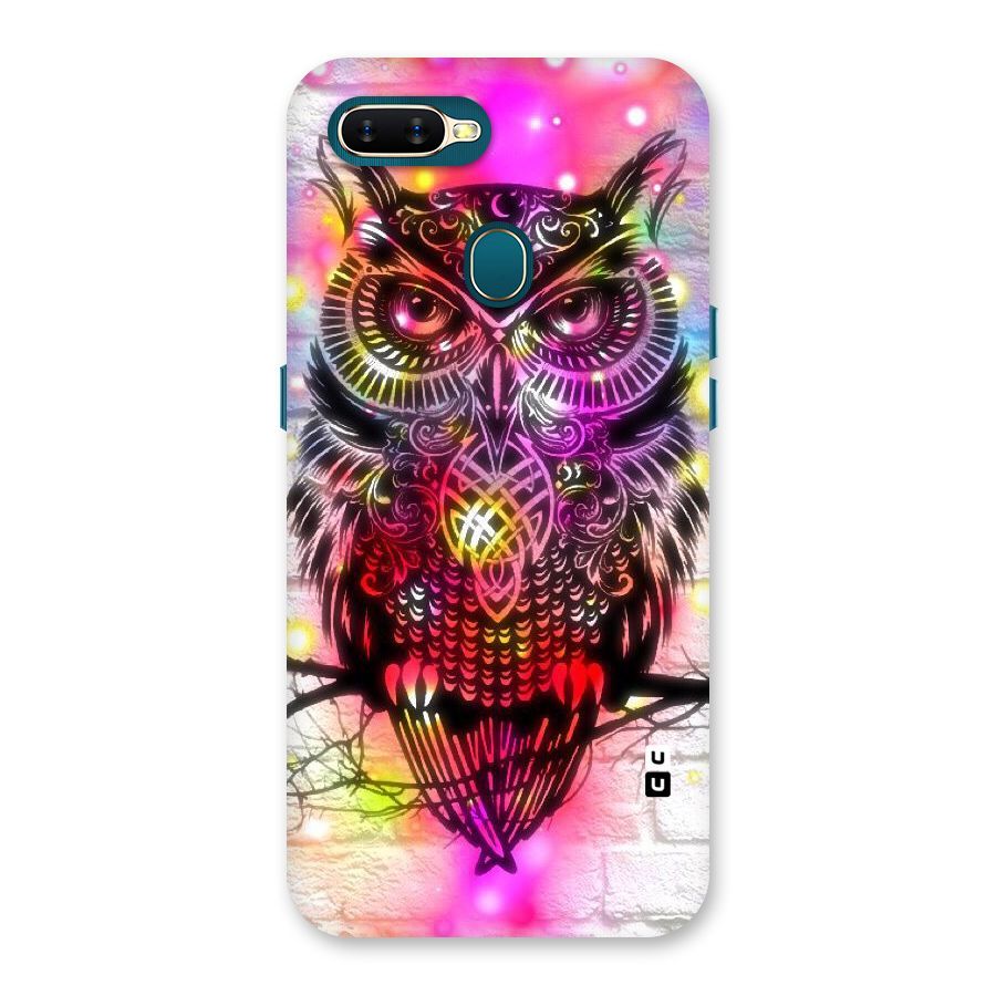 Colourful Owl Back Case for Oppo A11k