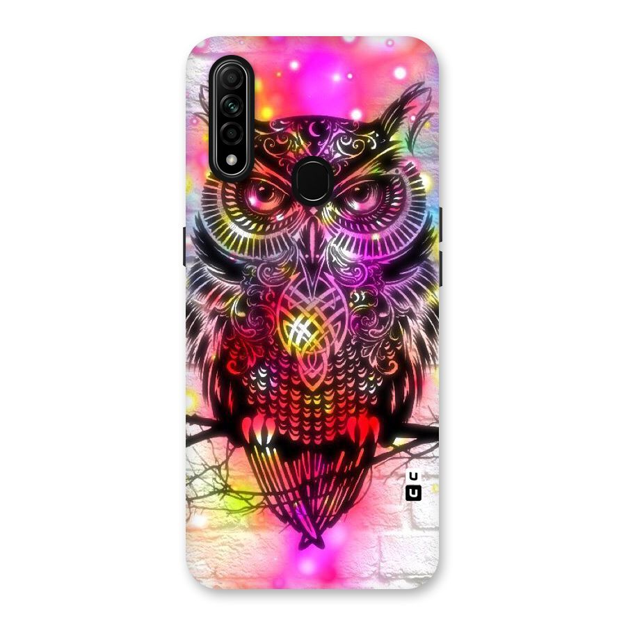 Colourful Owl Back Case for Oppo A31