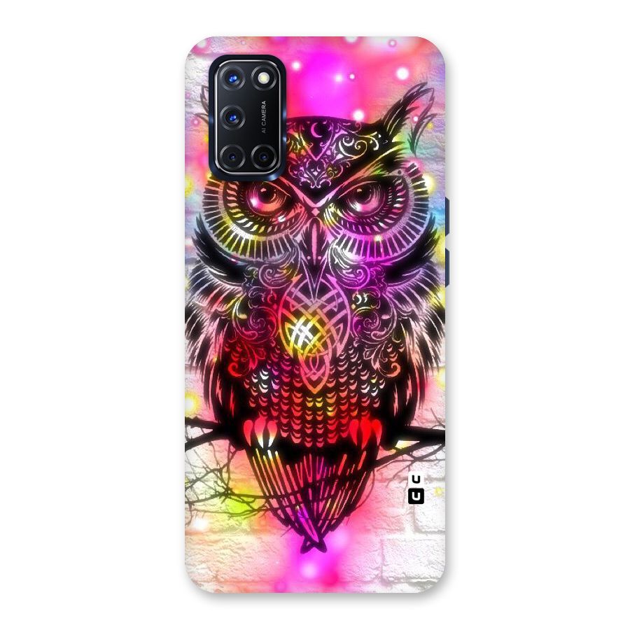 Colourful Owl Back Case for Oppo A52