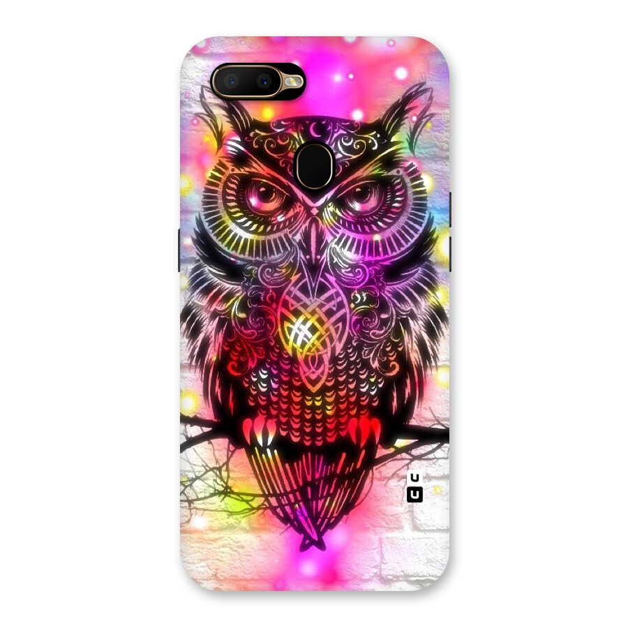 Colourful Owl Back Case for Oppo A5s