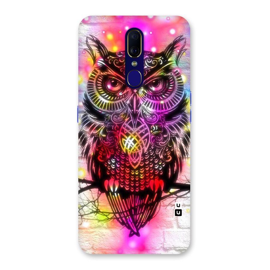 Colourful Owl Back Case for Oppo A9