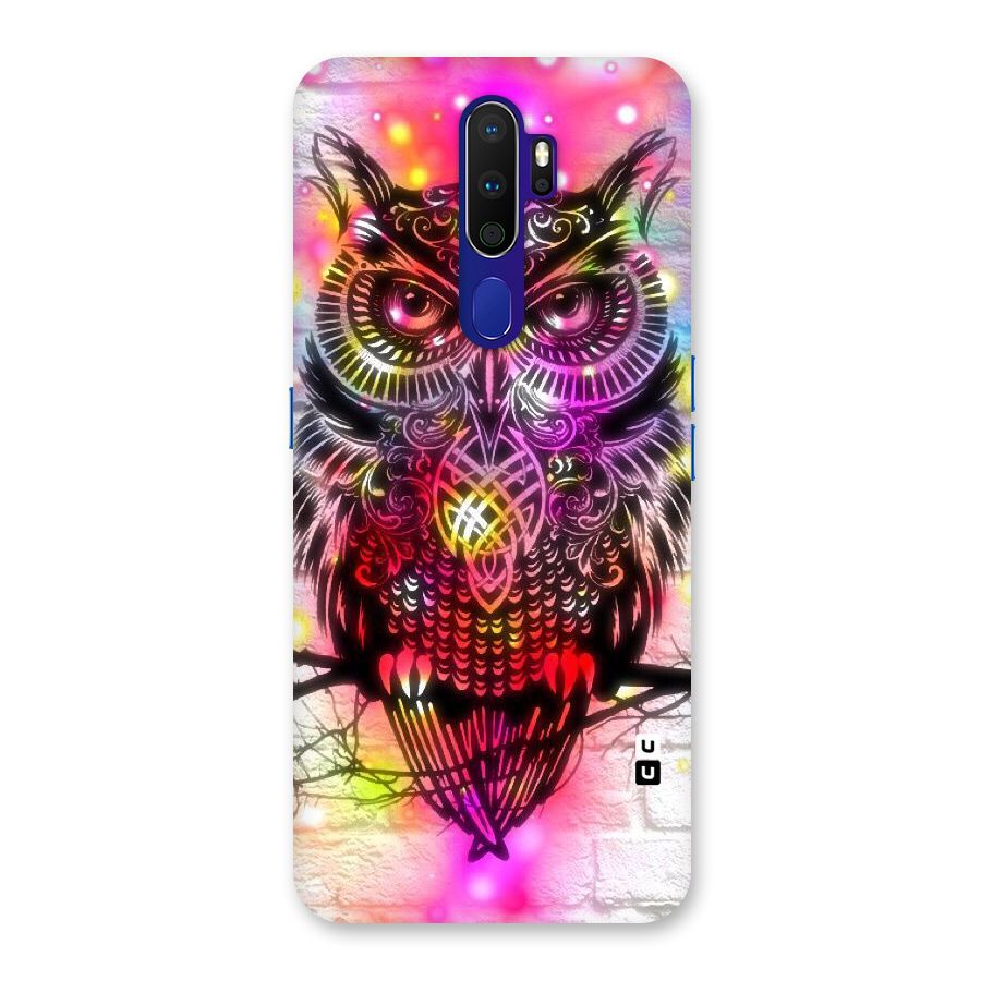 Colourful Owl Back Case for Oppo A9 (2020)