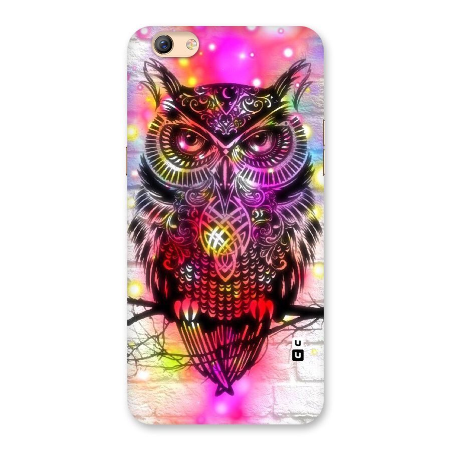 Colourful Owl Back Case for Oppo F3 Plus