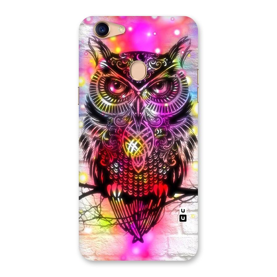 Colourful Owl Back Case for Oppo F5