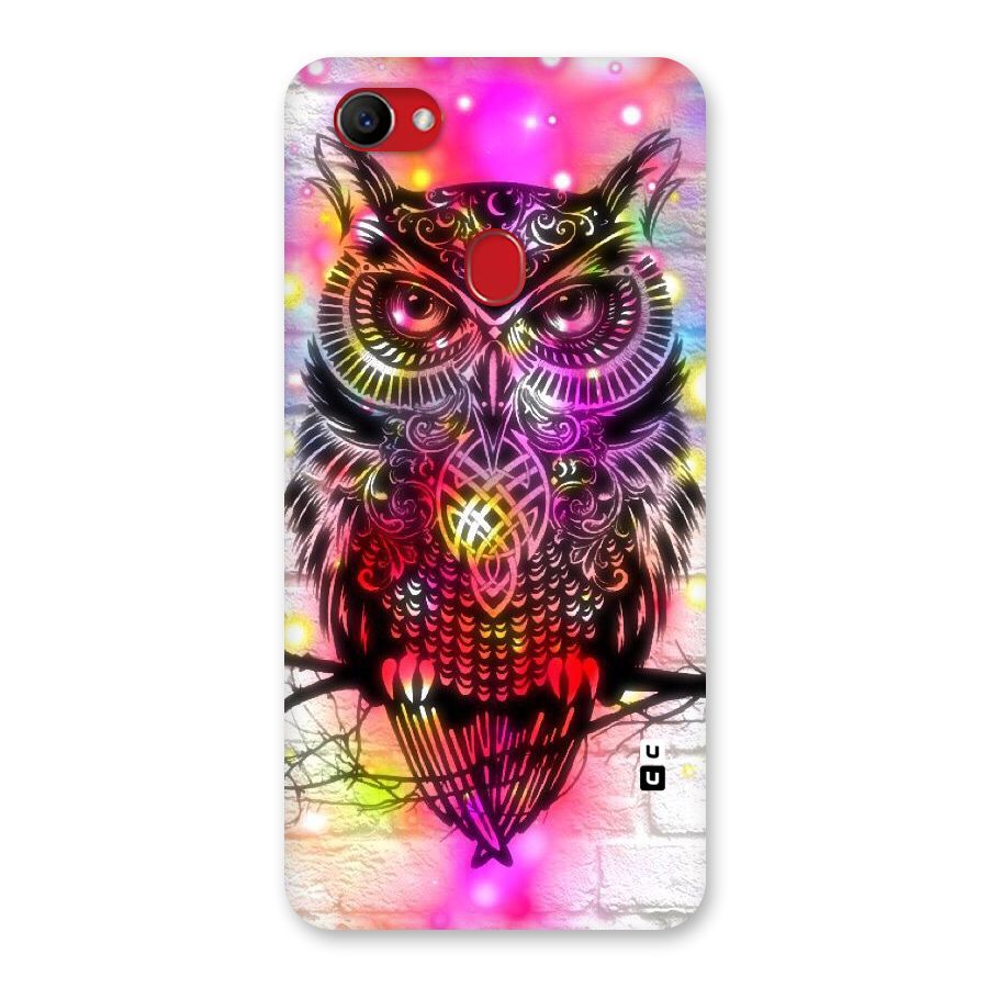 Colourful Owl Back Case for Oppo F7