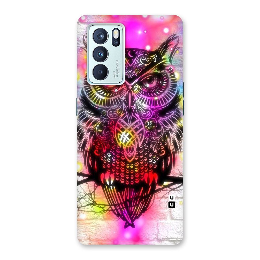 Colourful Owl Back Case for Oppo Reno6 Pro 5G