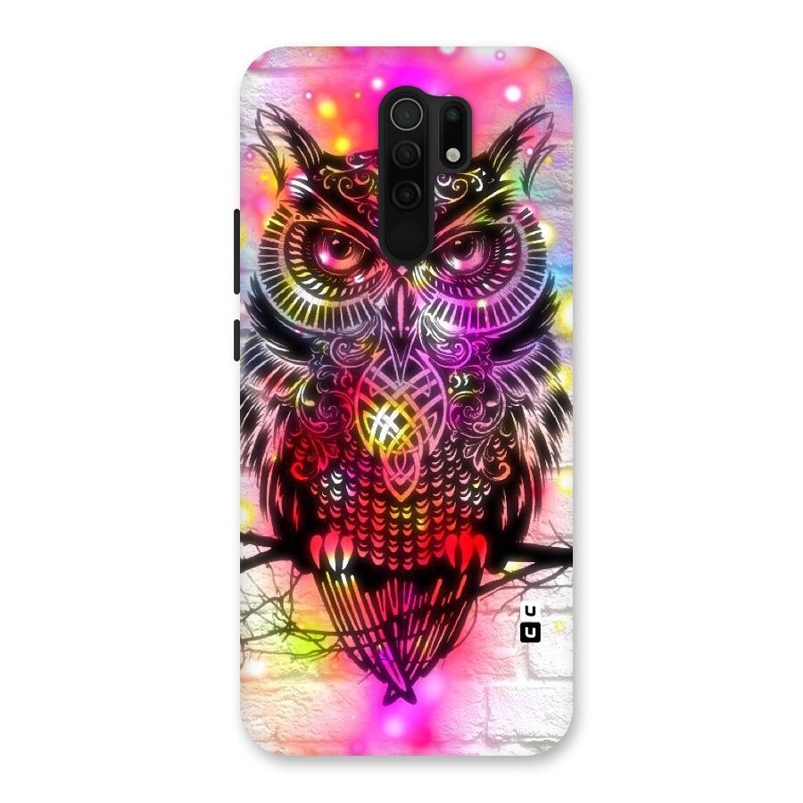 Colourful Owl Back Case for Poco M2