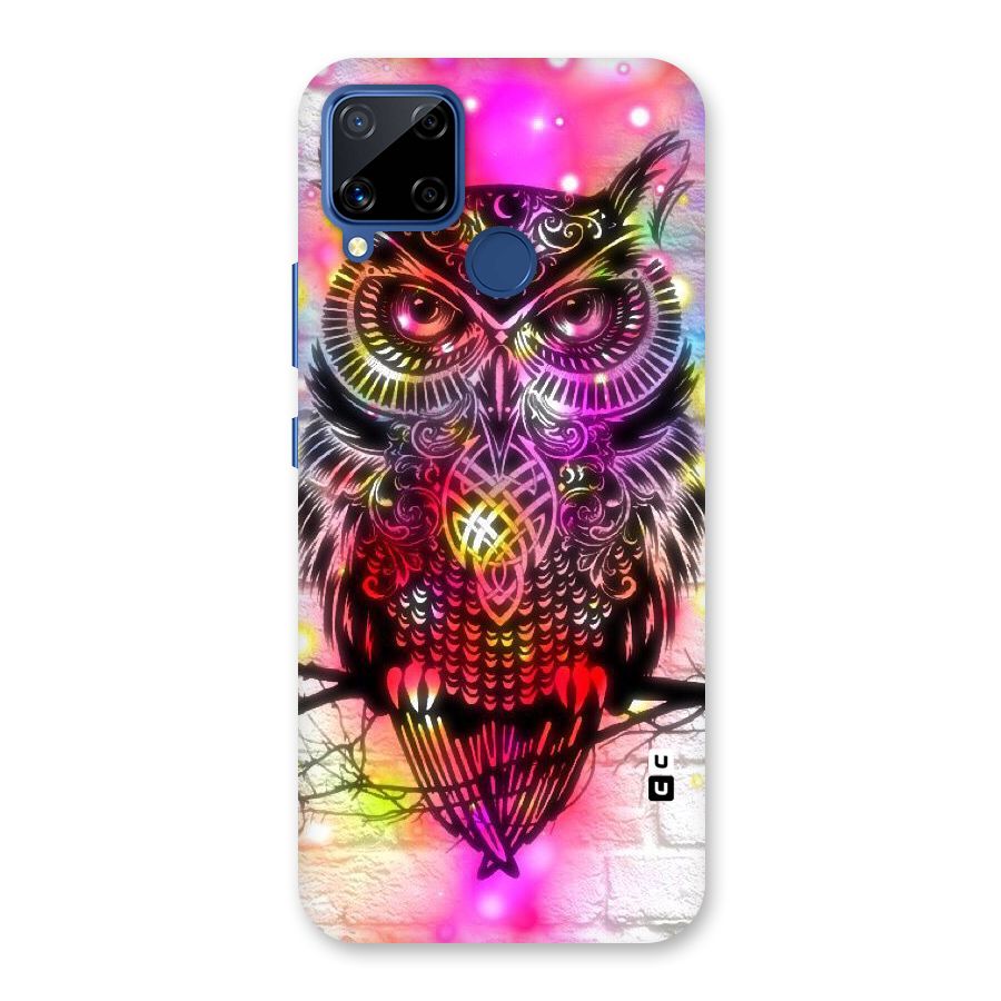 Colourful Owl Back Case for Realme C12