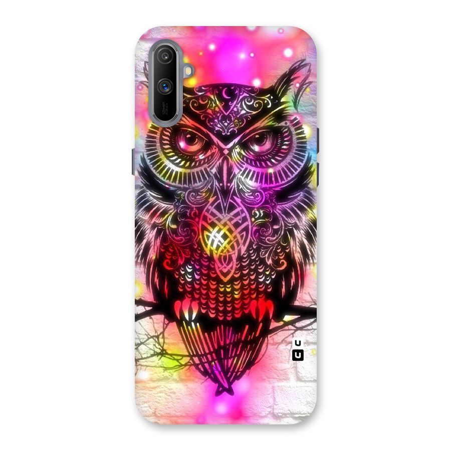 Colourful Owl Back Case for Realme C3