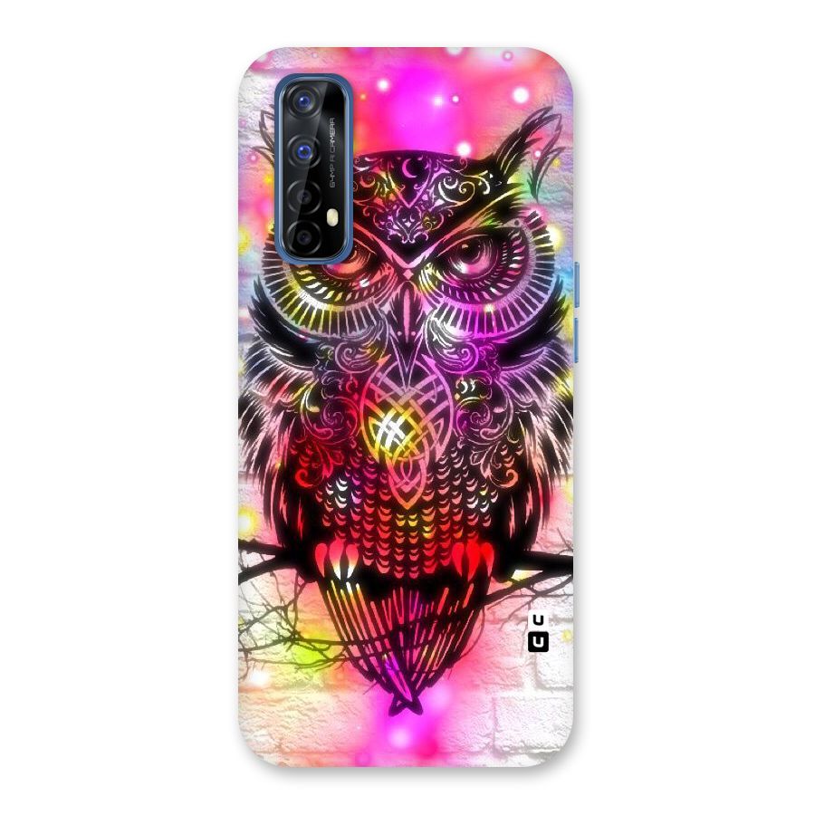 Colourful Owl Back Case for Realme Narzo 20 Pro