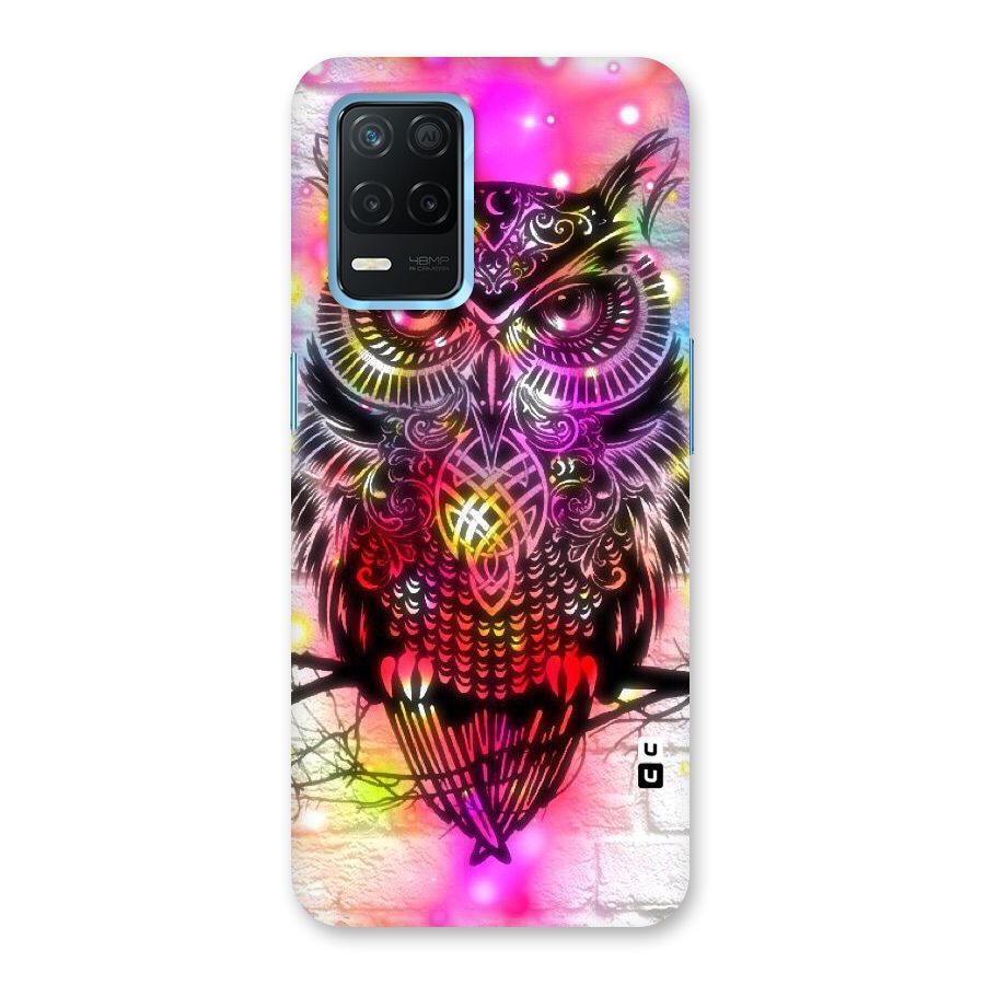 Colourful Owl Back Case for Realme Narzo 30 5G
