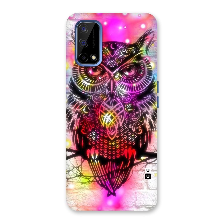 Colourful Owl Back Case for Realme Narzo 30 Pro