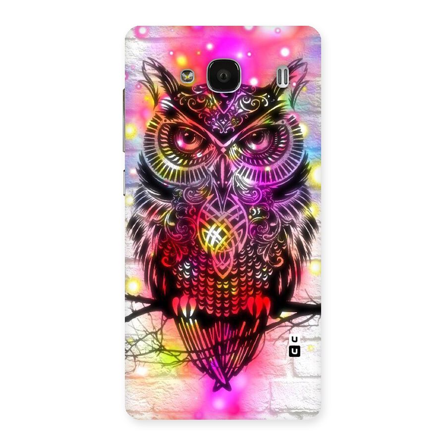 Colourful Owl Back Case for Redmi 2
