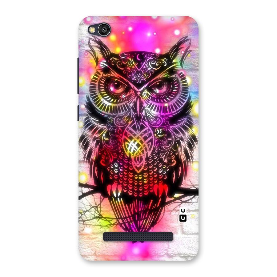 Colourful Owl Back Case for Redmi 4A