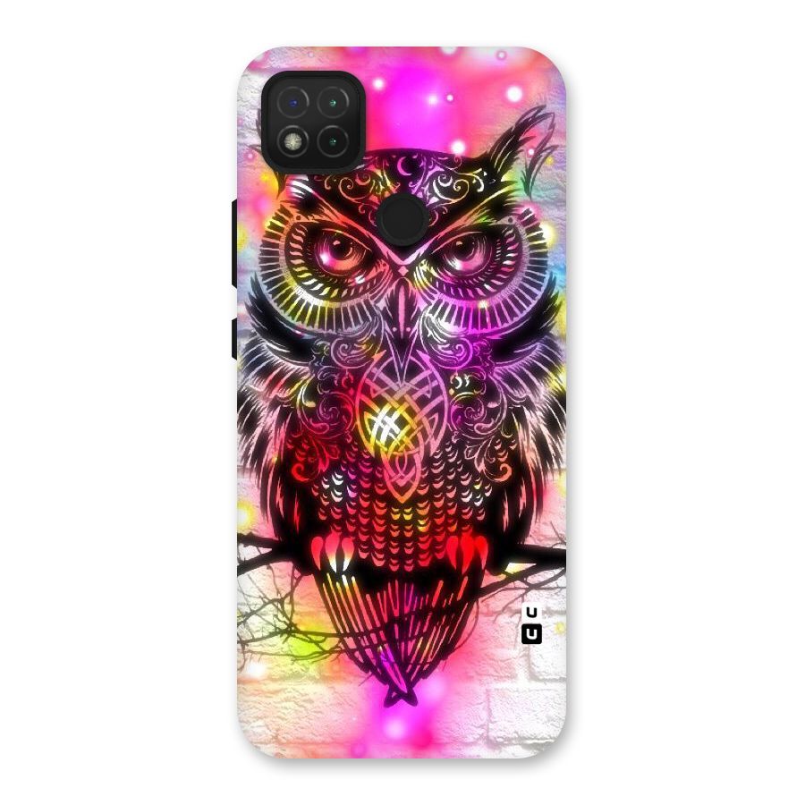 Colourful Owl Back Case for Redmi 9