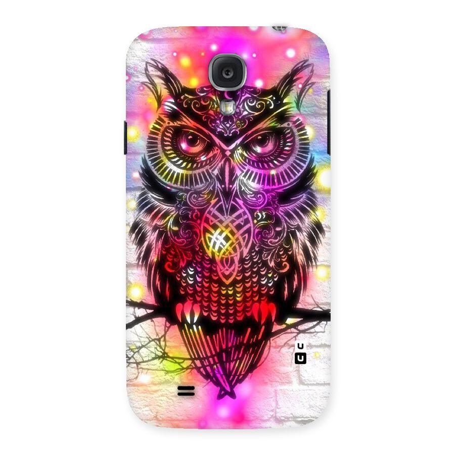 Colourful Owl Back Case for Samsung Galaxy S4