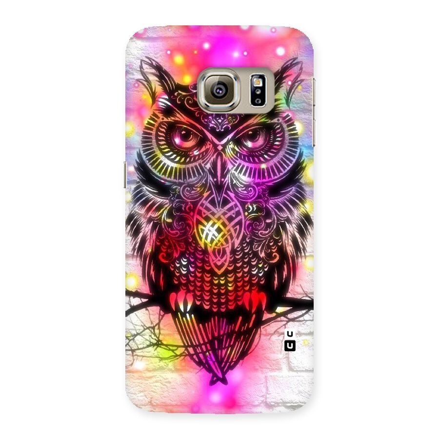 Colourful Owl Back Case for Samsung Galaxy S6 Edge
