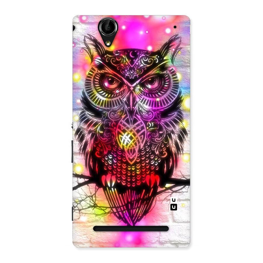 Colourful Owl Back Case for Sony Xperia T2