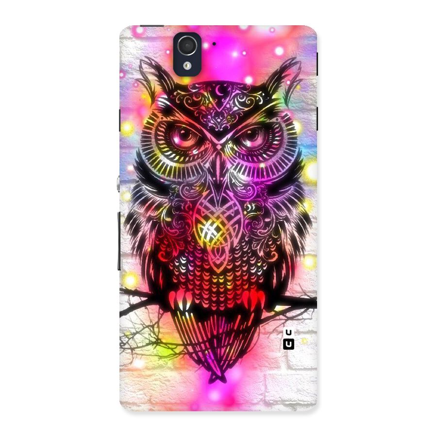 Colourful Owl Back Case for Sony Xperia Z