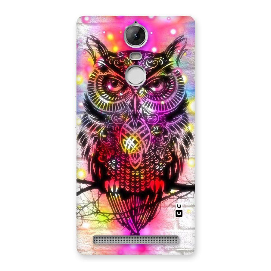 Colourful Owl Back Case for Vibe K5 Note