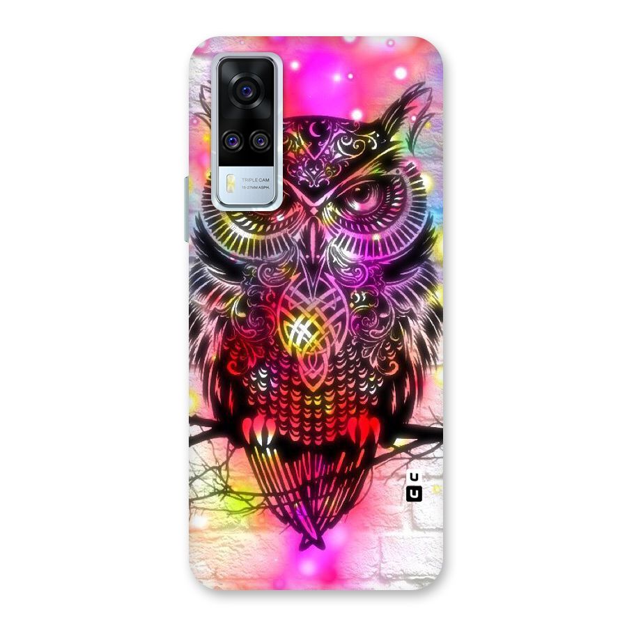Colourful Owl Back Case for Vivo Y31