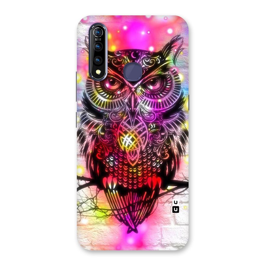 Colourful Owl Back Case for Vivo Z1 Pro