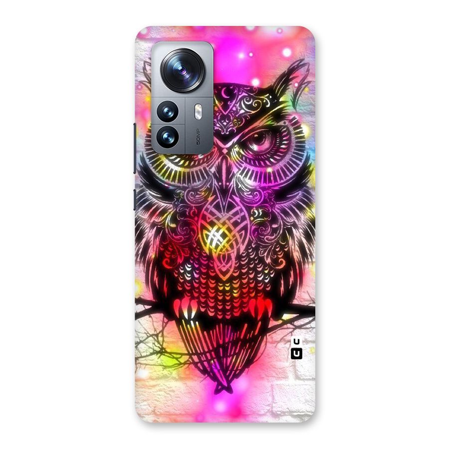 Colourful Owl Back Case for Xiaomi 12 Pro